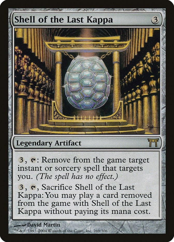 Image for Shell of the Last Kappa (Champions of Kamigawa) (269) - Magic: The Gathering