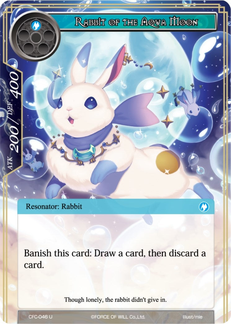 Image for Rabbit of the Aqua Moon (Curse of the Frozen Casket) (CFC-046) - Force of Will