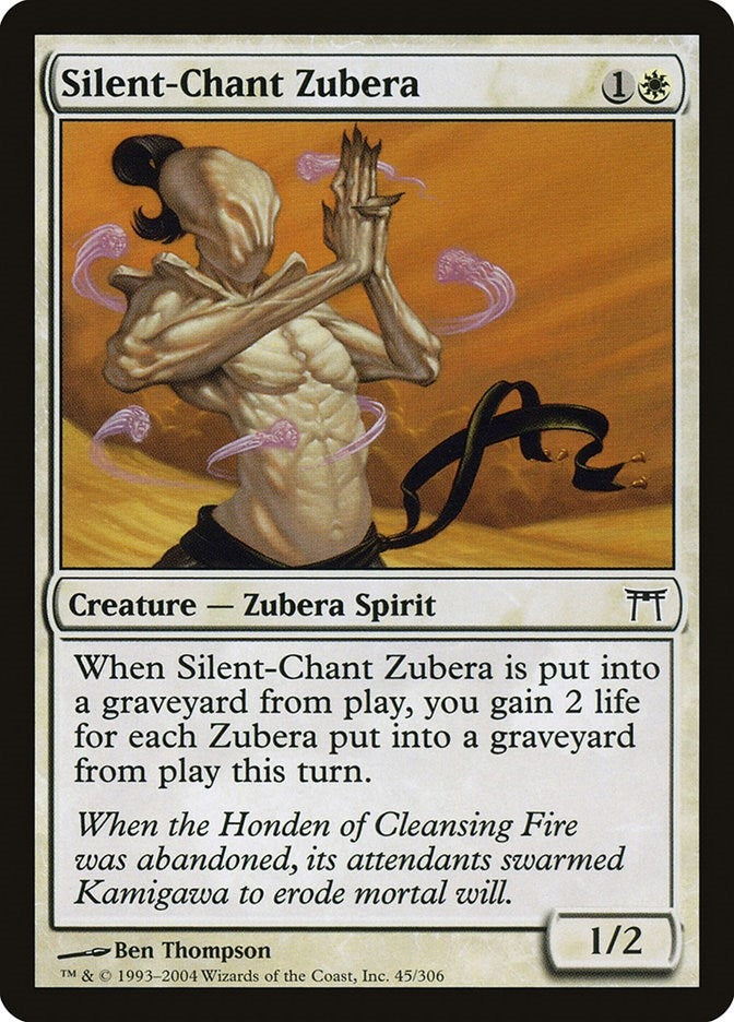 Image for Silent-Chant Zubera (Champions of Kamigawa) (45) - Magic: The Gathering