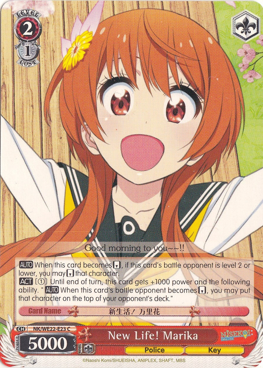 Image for New Life! Marika (NISEKOI Extra Booster) (NK/WE22-E23) - Weiss Schwarz