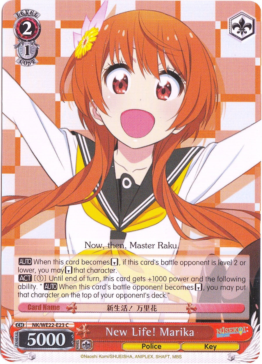 Image for New Life! Marika (Parallel Foil) (NISEKOI Extra Booster) (NK/WE22-E23) - Weiss Schwarz