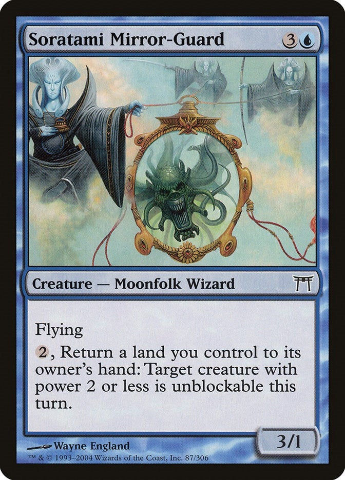 Image for Soratami Mirror-Guard (Champions of Kamigawa) (87) - Magic: The Gathering