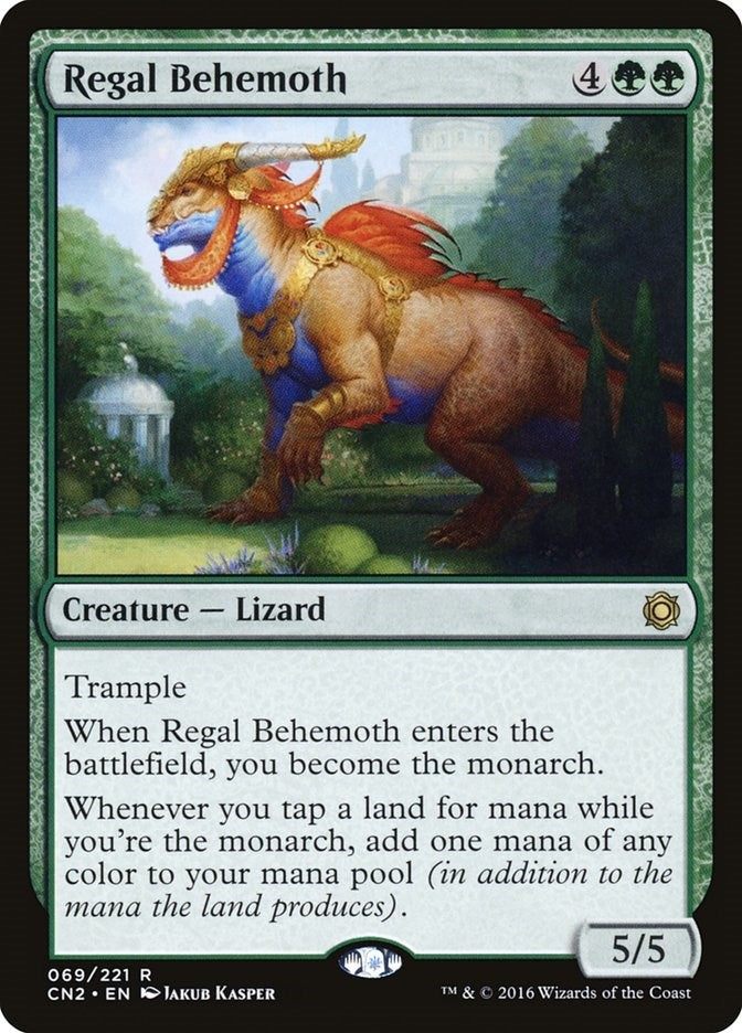 Image for Regal Behemoth (Conspiracy: Take the Crown) (69) - Magic: The Gathering