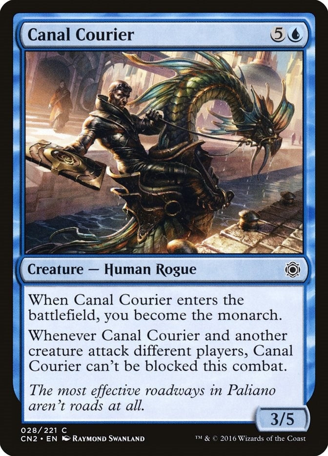 Image for Canal Courier (Conspiracy: Take the Crown) (28) - Magic: The Gathering