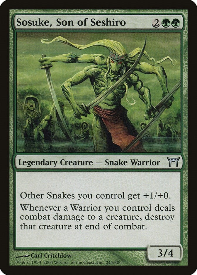 Image for Sosuke, Son of Seshiro (Champions of Kamigawa) (244) - Magic: The Gathering