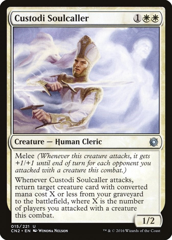 Image for Custodi Soulcaller (Conspiracy: Take the Crown) (15) - Magic: The Gathering