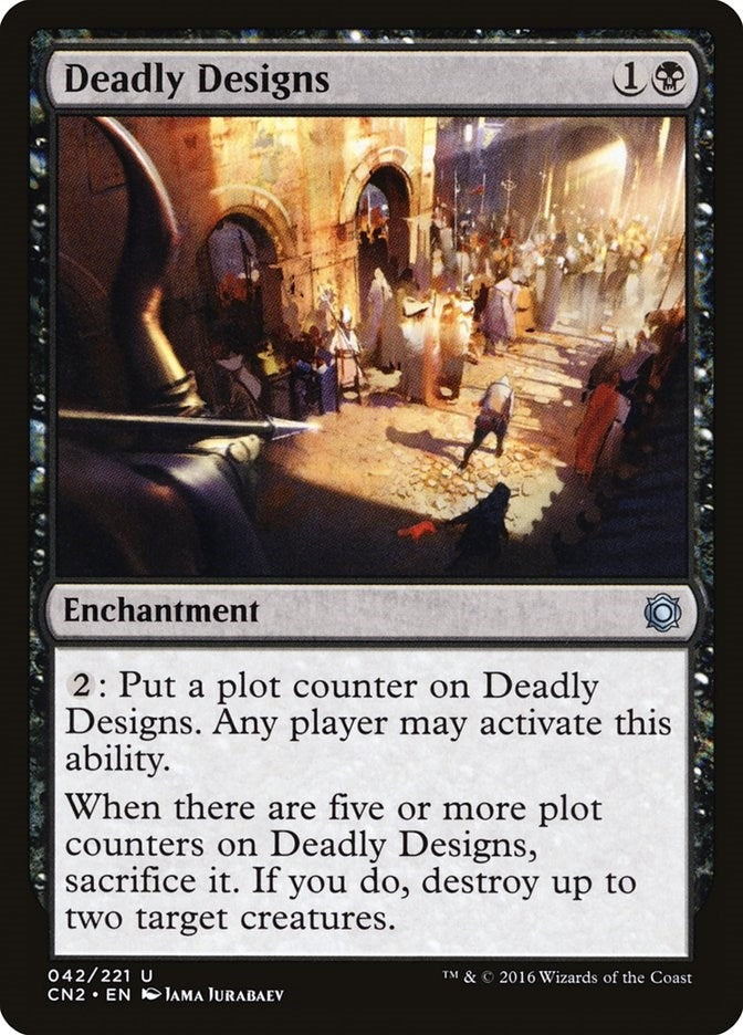 Image for Deadly Designs (Conspiracy: Take the Crown) (42) - Magic: The Gathering