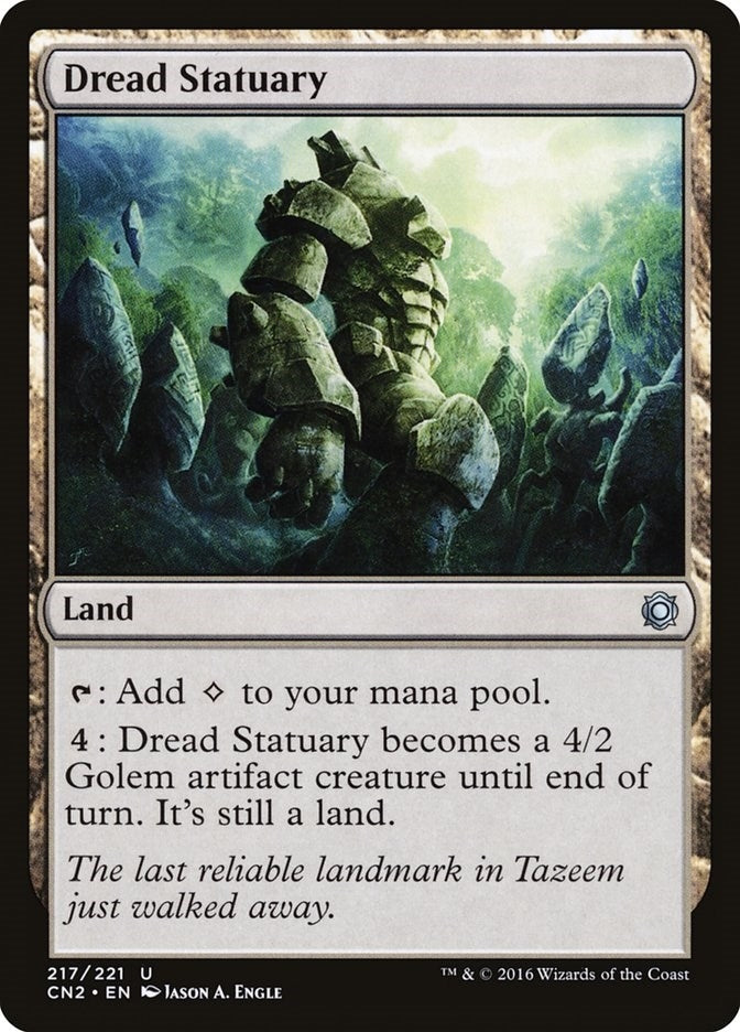 Image for Dread Statuary (Conspiracy: Take the Crown) (217) - Magic: The Gathering