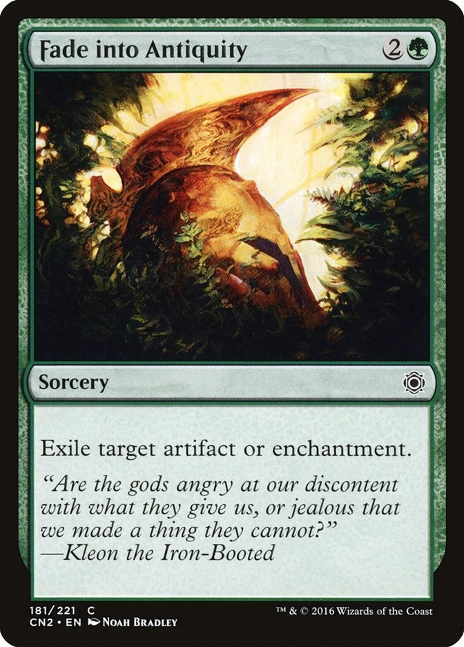 Image for Fade into Antiquity (Conspiracy: Take the Crown) (181) - Magic: The Gathering