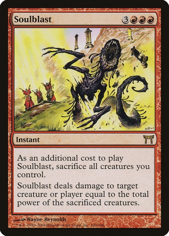 Image for Soulblast (Champions of Kamigawa) (190) - Magic: The Gathering