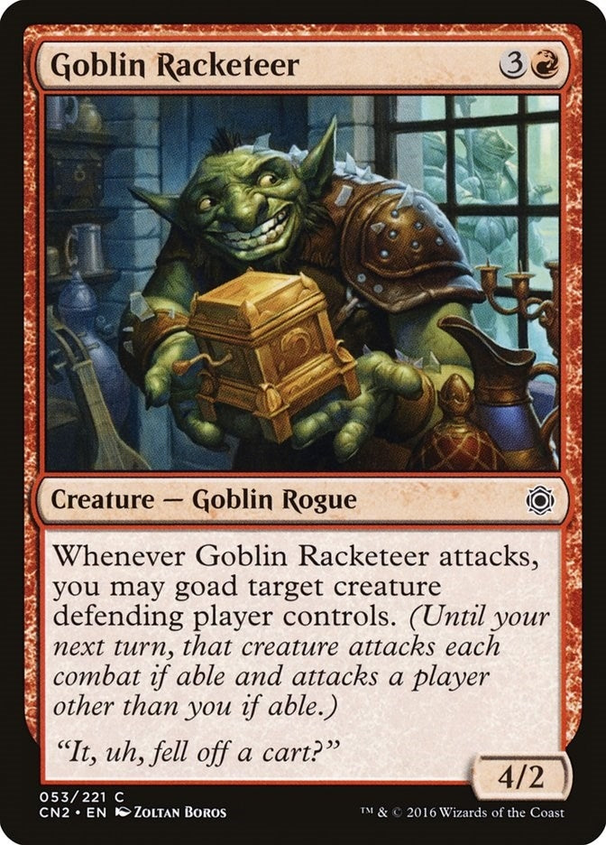 Image for Goblin Racketeer (Conspiracy: Take the Crown) (53) - Magic: The Gathering