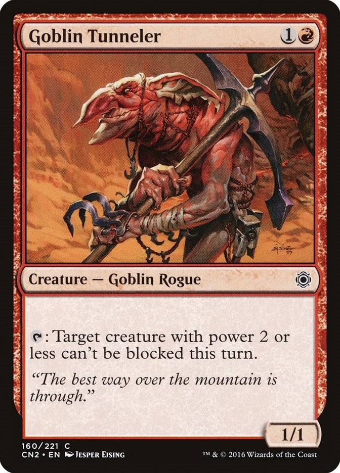 Image for Goblin Tunneler (Conspiracy: Take the Crown) (160) - Magic: The Gathering