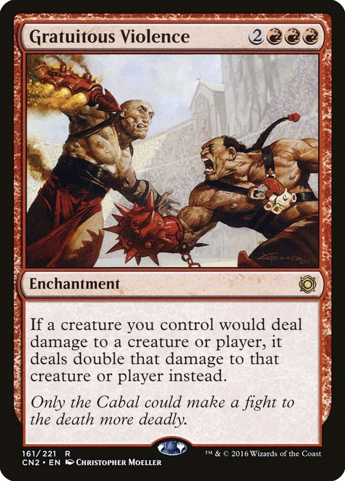 Image for Gratuitous Violence (Conspiracy: Take the Crown) (161) - Magic: The Gathering