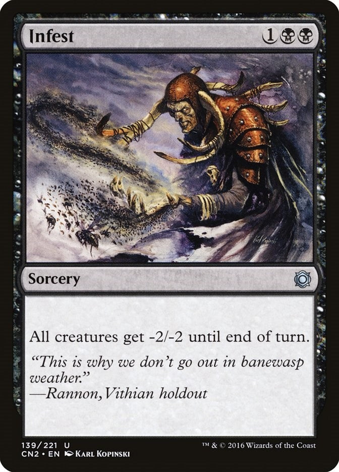 Image for Infest (Conspiracy: Take the Crown) (139) - Magic: The Gathering