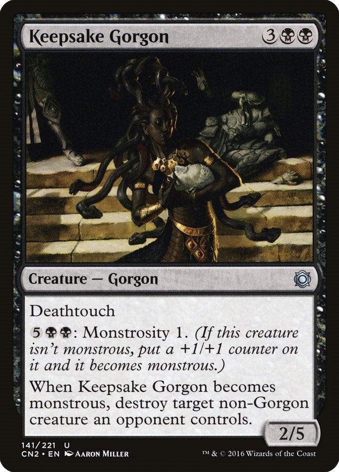 Image for Keepsake Gorgon (Conspiracy: Take the Crown) (141) - Magic: The Gathering