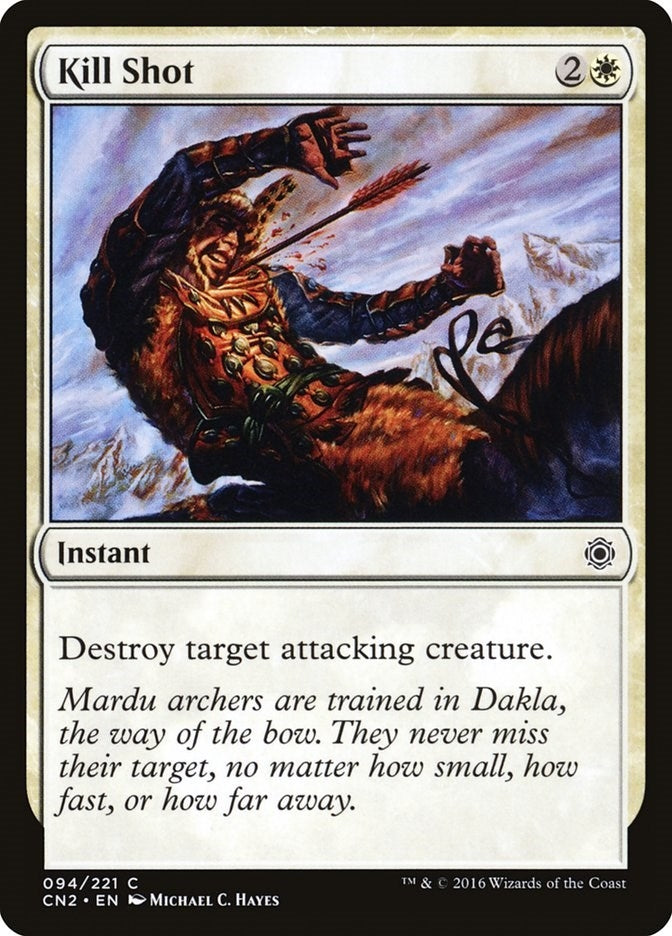 Image for Kill Shot (Conspiracy: Take the Crown) (94) - Magic: The Gathering
