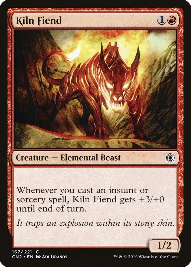 Image for Kiln Fiend (Conspiracy: Take the Crown) (167) - Magic: The Gathering