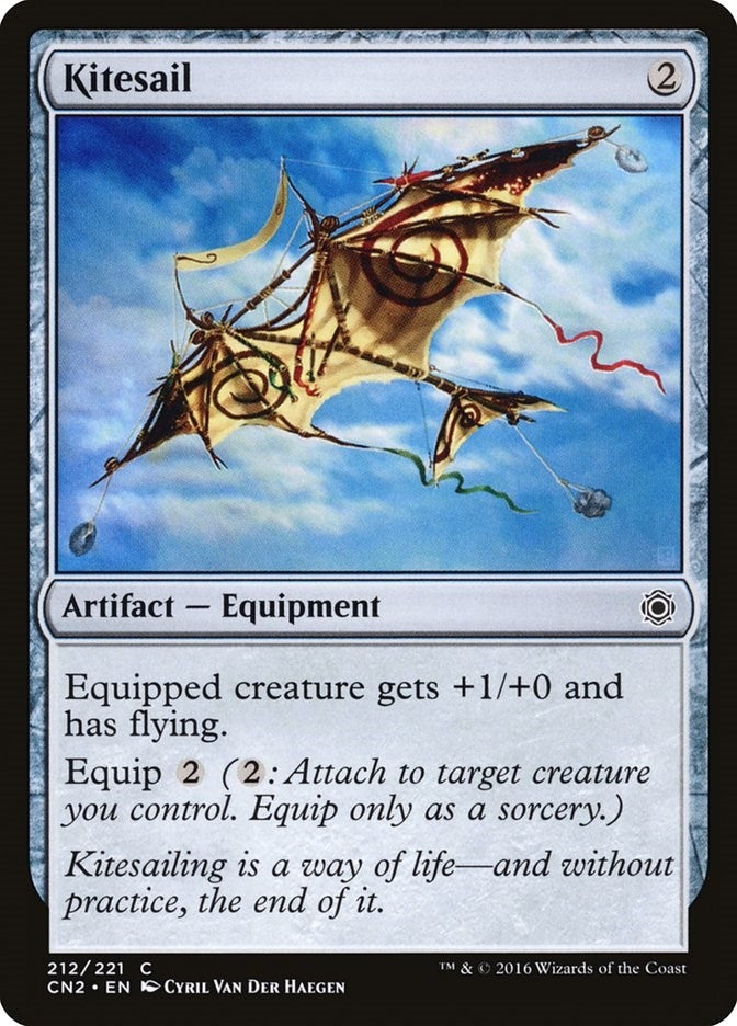 Image for Kitesail (Conspiracy: Take the Crown) (212) - Magic: The Gathering