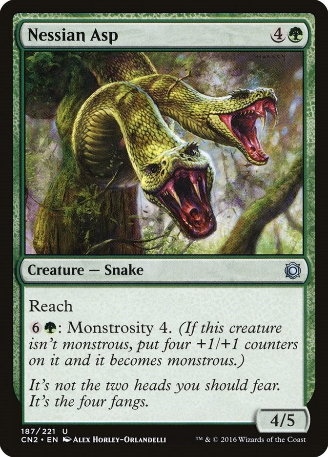 Image for Nessian Asp (Conspiracy: Take the Crown) (187) - Magic: The Gathering