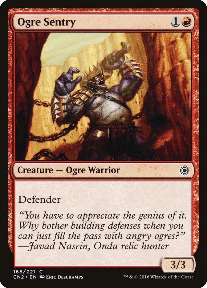 Image for Ogre Sentry (Conspiracy: Take the Crown) (168) - Magic: The Gathering