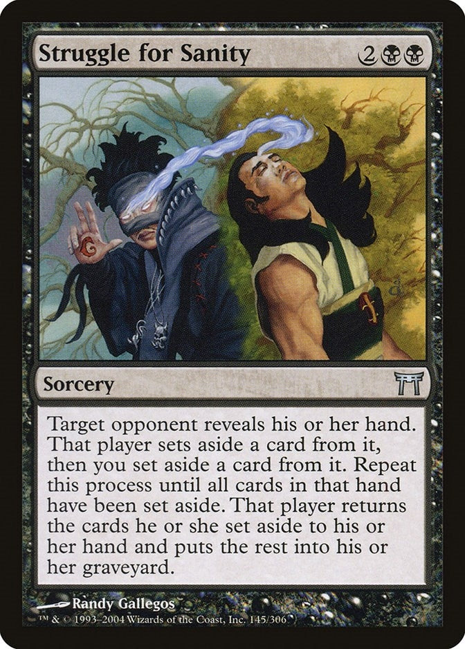 Image for Struggle for Sanity (Champions of Kamigawa) (145) - Magic: The Gathering