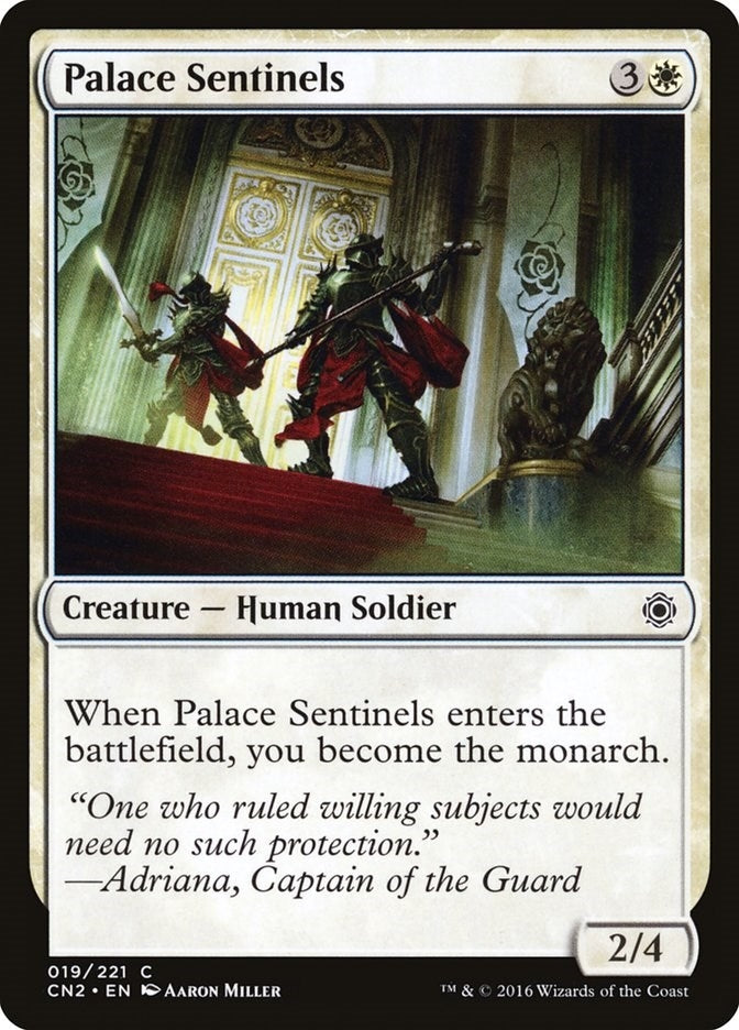 Image for Palace Sentinels (Conspiracy: Take the Crown) (19) - Magic: The Gathering