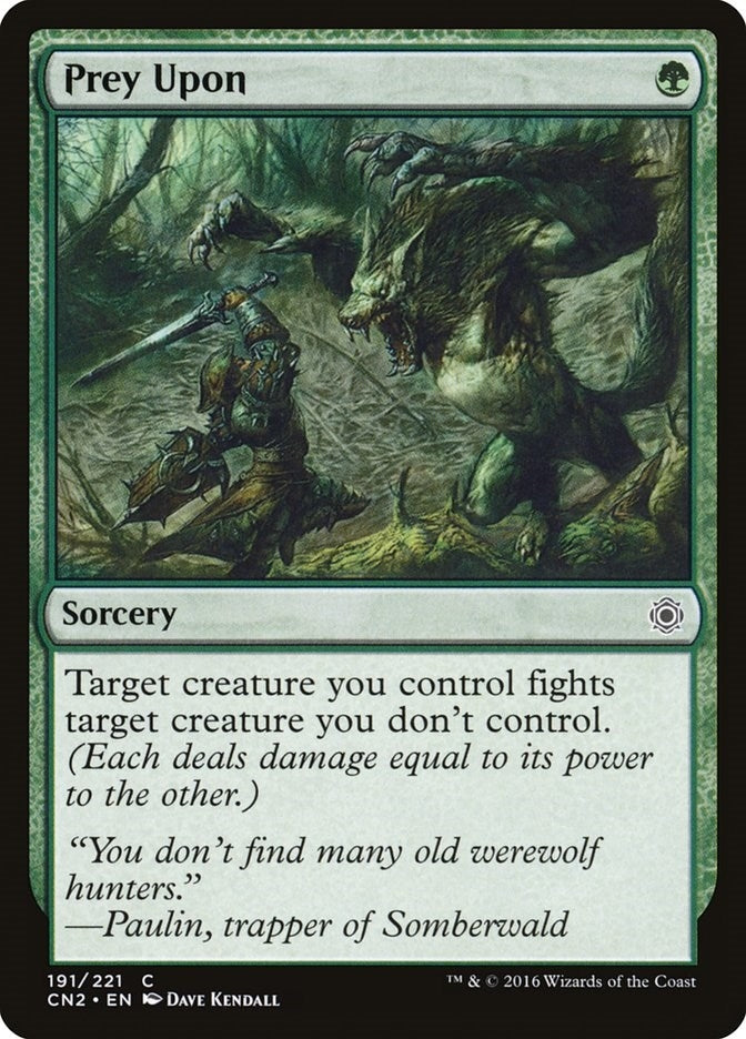 Image for Prey Upon (Conspiracy: Take the Crown) (191) - Magic: The Gathering
