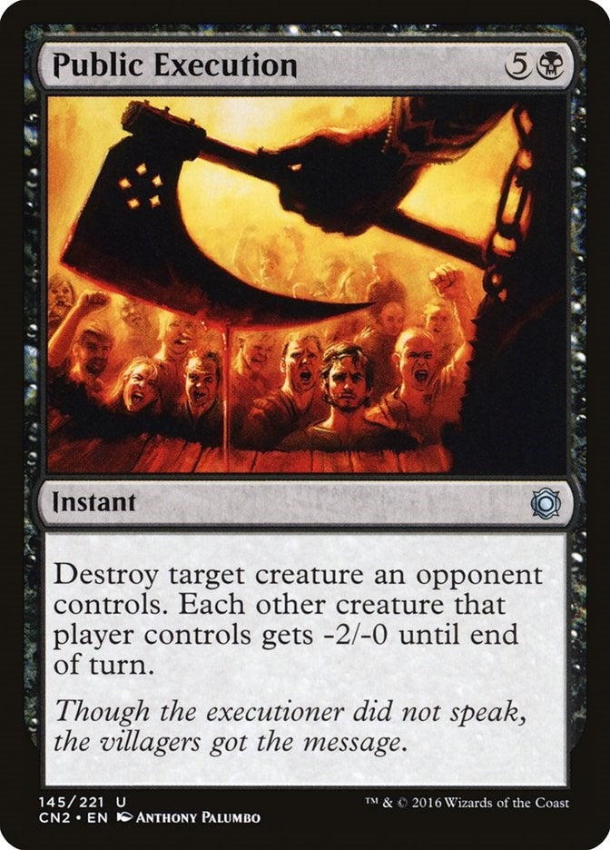 Image for Public Execution (Conspiracy: Take the Crown) (145) - Magic: The Gathering
