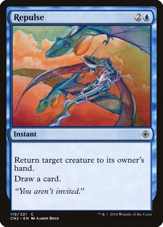 Image for Repulse (Conspiracy: Take the Crown) (119) - Magic: The Gathering