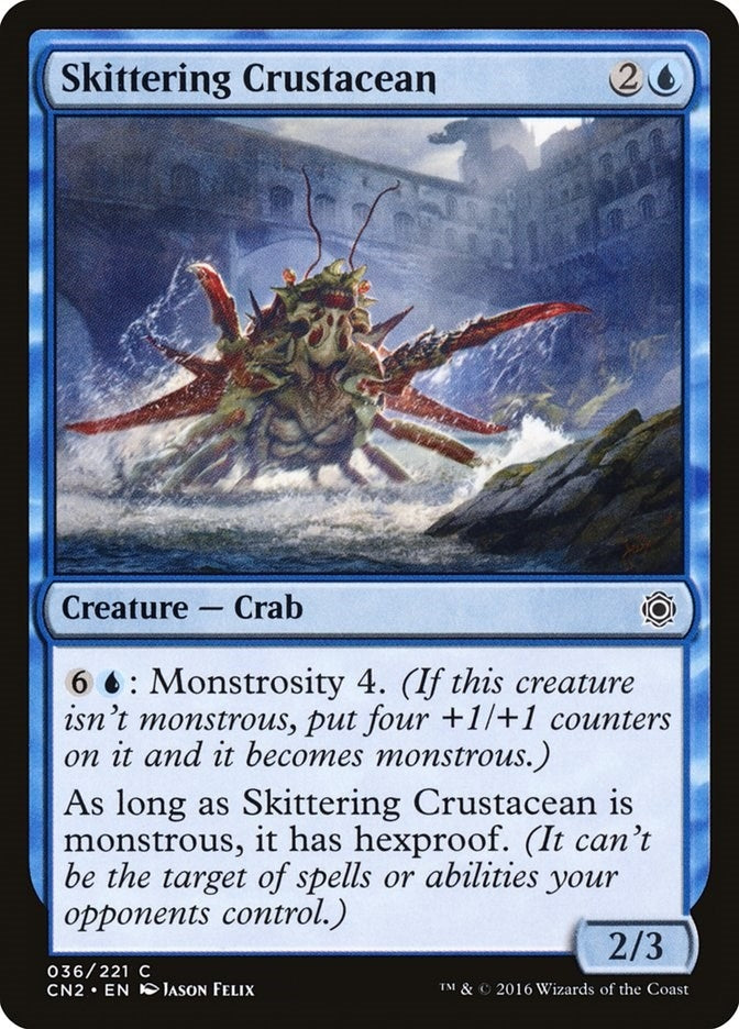 Image for Skittering Crustacean (Conspiracy: Take the Crown) (36) - Magic: The Gathering
