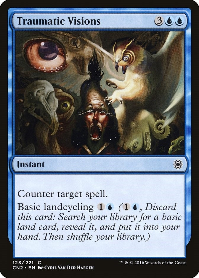 Image for Traumatic Visions (Conspiracy: Take the Crown) (123) - Magic: The Gathering