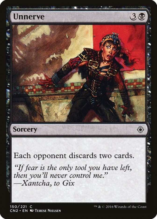 Image for Unnerve (Conspiracy: Take the Crown) (150) - Magic: The Gathering