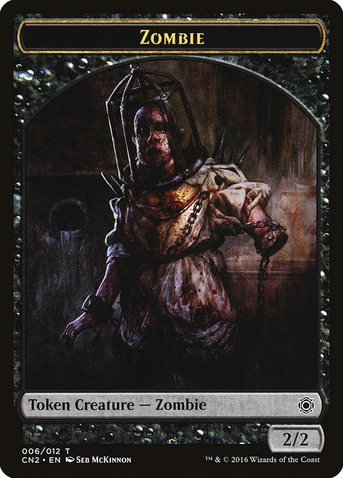 Image for Zombie Token (Conspiracy: Take the Crown) (6) - Magic: The Gathering