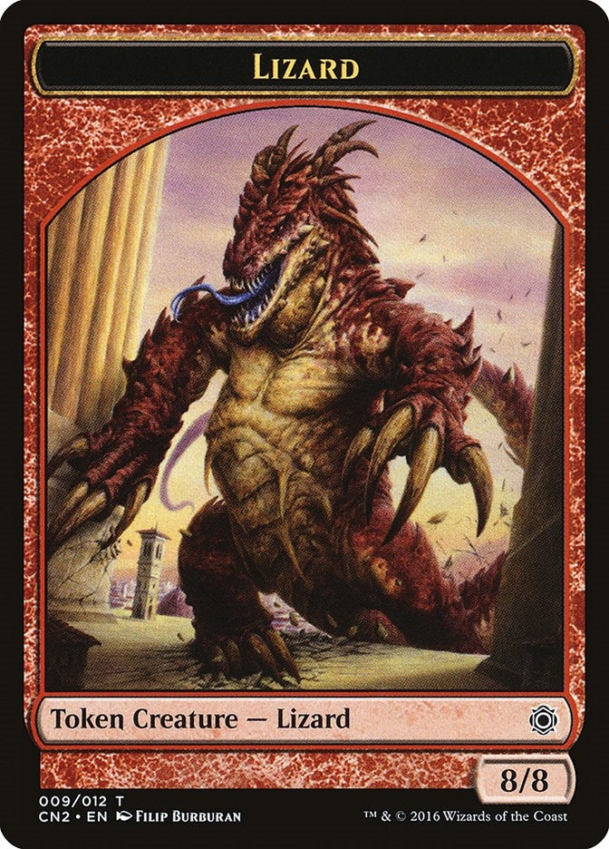 Image for Lizard Token (Conspiracy: Take the Crown) (9) - Magic: The Gathering