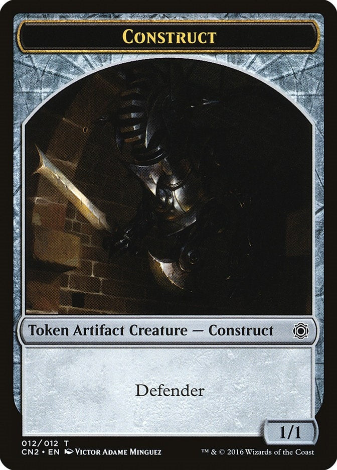 Image for Construct Token (Conspiracy: Take the Crown) (12) - Magic: The Gathering