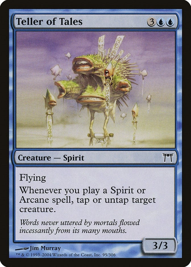 Image for Teller of Tales (Champions of Kamigawa) (95) - Magic: The Gathering