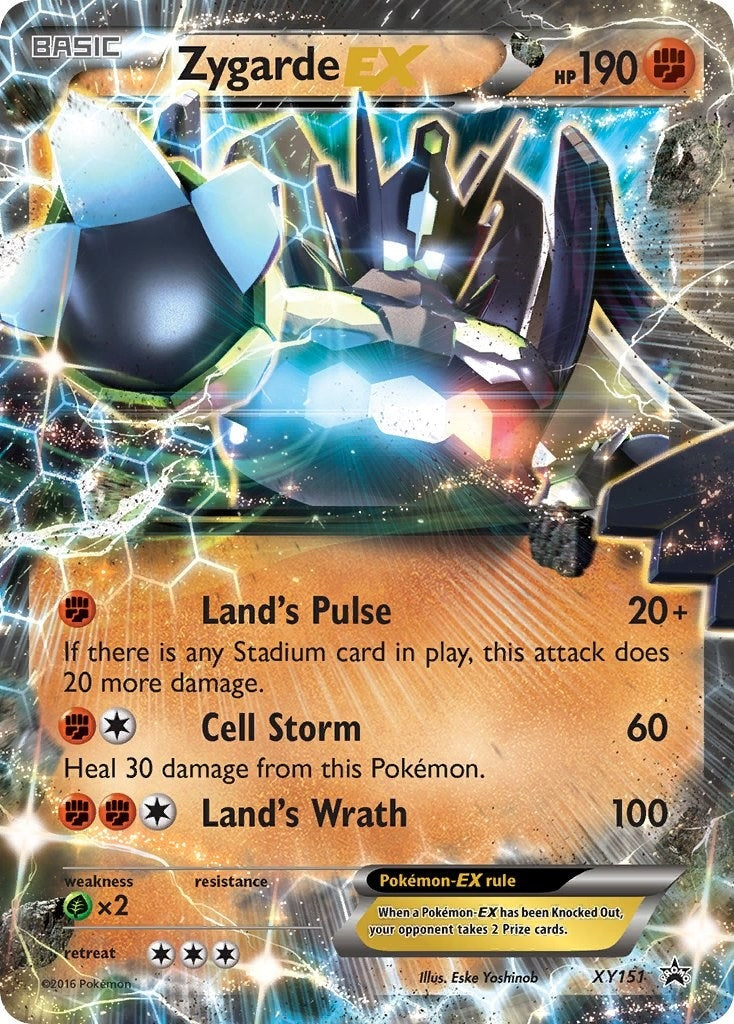 Image for Zygarde EX (Shiny) (XY Promos) (XY151) - Pokemon