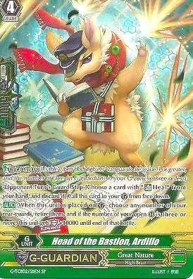 Image for Head of the Bastion, Ardillo (SP) (G-TCB02: The GENIUS STRATEGY) (G-TCB02/S11EN) - Cardfight Vanguard