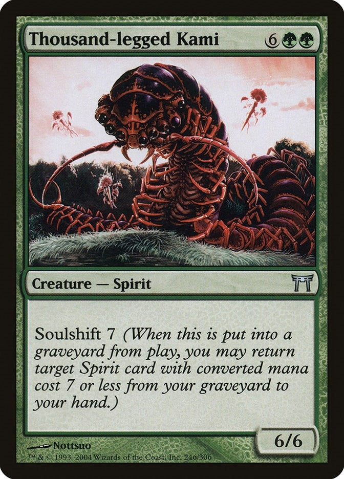 Image for Thousand-legged Kami (Champions of Kamigawa) (246) - Magic: The Gathering