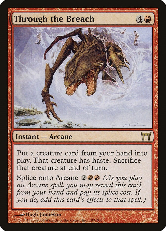 Image for Through the Breach (Champions of Kamigawa) (193) - Magic: The Gathering