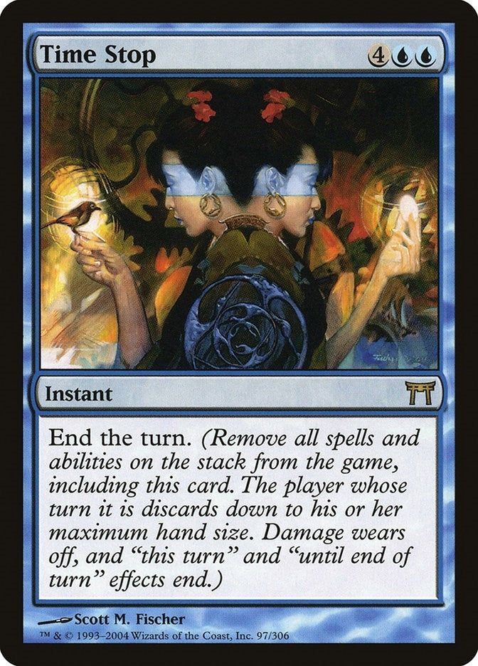 Image for Time Stop (Champions of Kamigawa) (97) - Magic: The Gathering