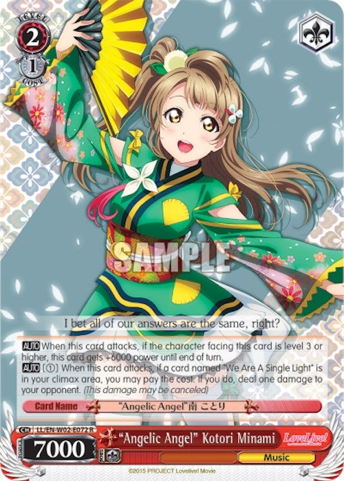 Image for "Angelic Angel" Kotori Minami (Love Live! DX Vol.2) (LL/EN-W02-E072 R) - Weiss Schwarz