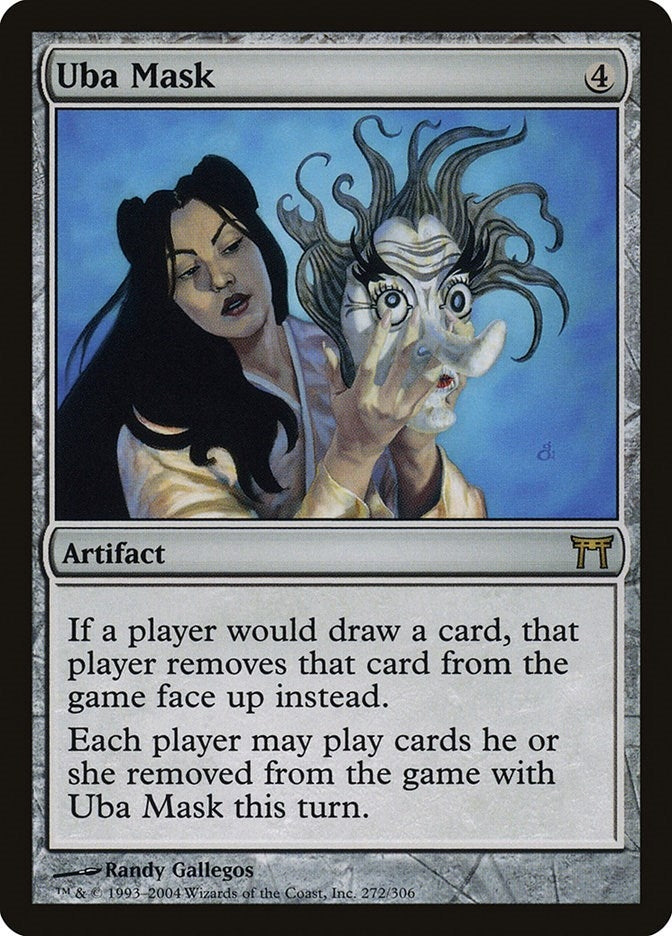 Image for Uba Mask (Champions of Kamigawa) (272) - Magic: The Gathering