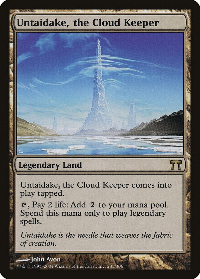 Image for Untaidake, the Cloud Keeper (Champions of Kamigawa) (285) - Magic: The Gathering