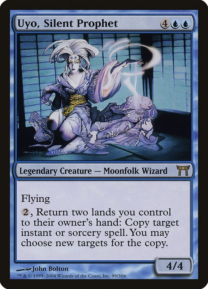 Image for Uyo, Silent Prophet (Champions of Kamigawa) (99) - Magic: The Gathering