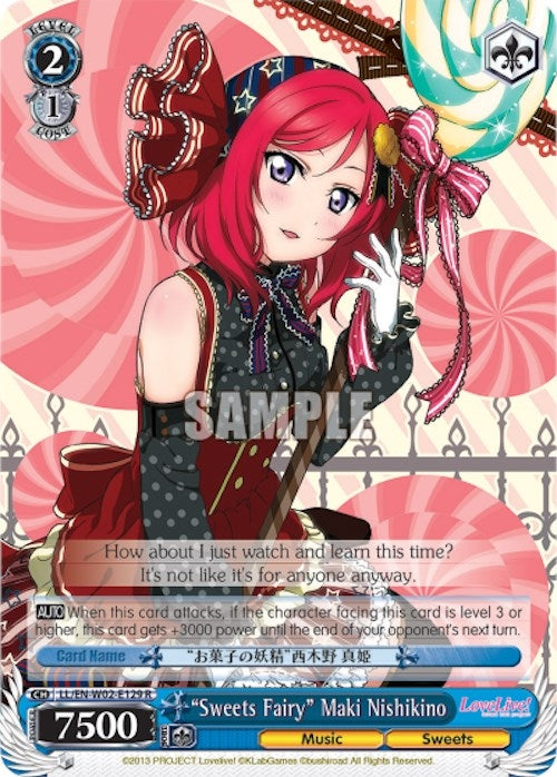 Image for "Sweets Fairy" Maki Nishikino (Love Live! DX Vol.2) (LL/EN-W02-E129 R) - Weiss Schwarz