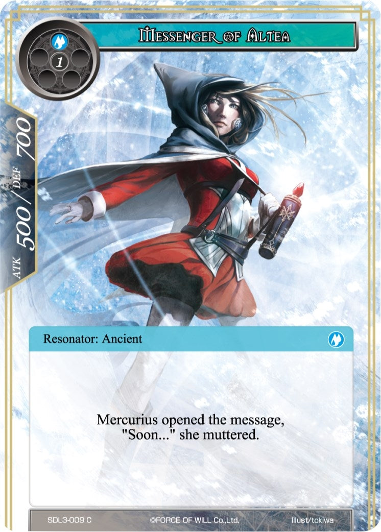 Image for Messenger of Altea (L1 Starter Deck - Malefic Ice) (SDL3-009) - Force of Will