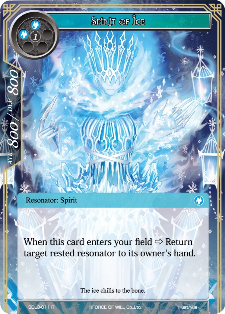 Image for Spirit of Ice (L1 Starter Deck - Malefic Ice) (SDL3-011) - Force of Will