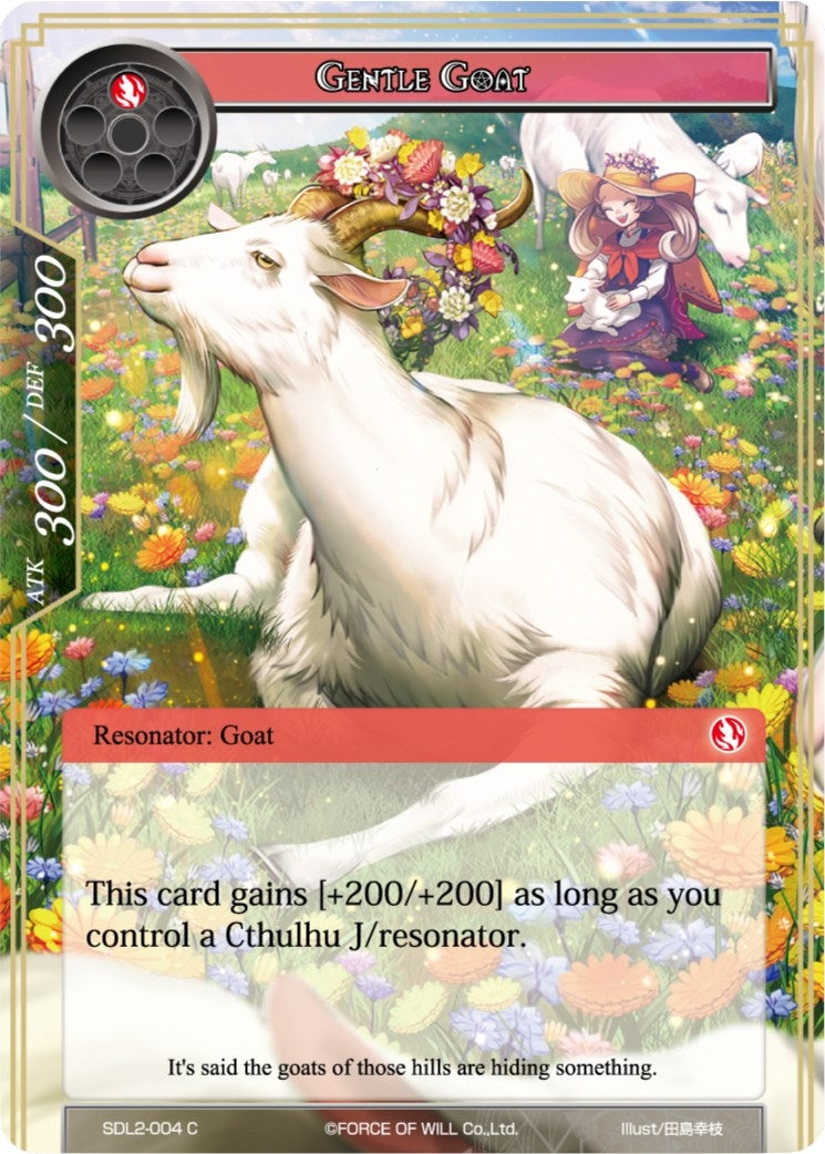Image for Gentle Goat (L1 Starter Deck - Rage of R'lyeh) (SDL2-004) - Force of Will