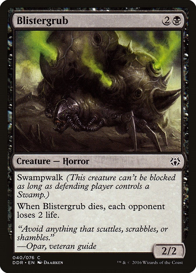 Image for Blistergrub (Duel Decks: Nissa vs. Ob Nixilis) (40) - Magic: The Gathering